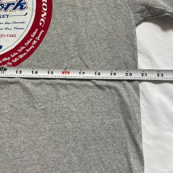 Brisco brands t shirts. Gray men's. Size L. Made in China. - Picture 3 of 7